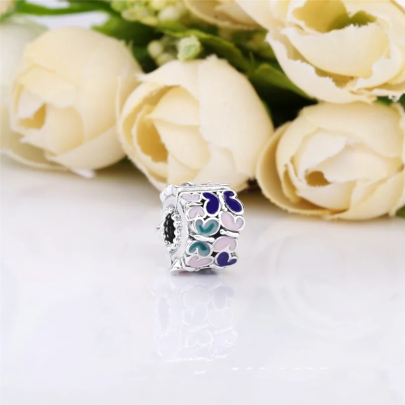 (imagem para) Clipe PANDORA Borboletas Multicoloridas - Visualizar 2