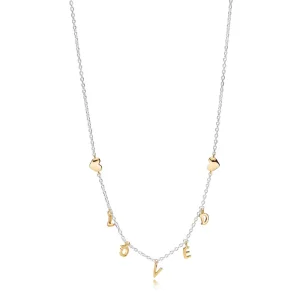 (imagem para) Colar PANDORA VOCÊ É AMADA - Colar PANDORA Você É Amada