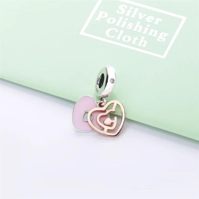 (imagem para) Conta Pendente PANDORA Caminho do Amor - 787801NBP - Visualizar 3