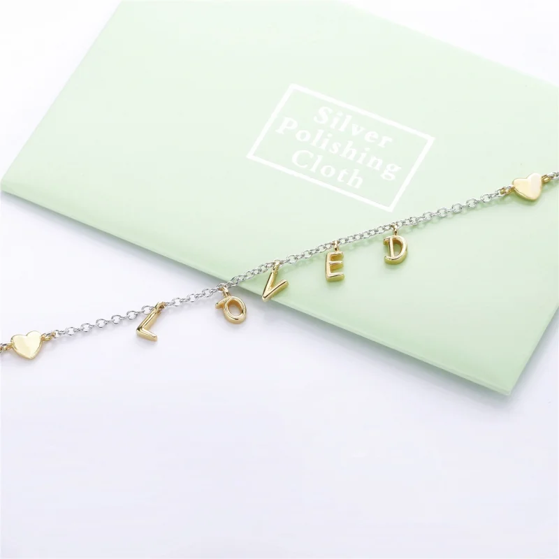 (imagem para) Pulseira pandora prata Você É Amada - Visualizar 3