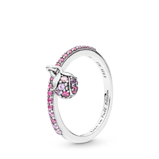 (imagem para) Anel Flor de Flor de Pêssego Pandora - 198094NCCMX