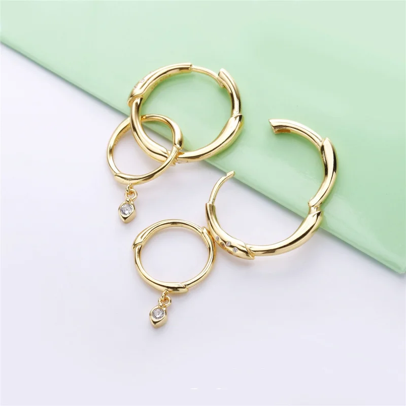 (imagem para) Brinco Flor Pandora Rose - 267927CZ - Visualizar 3