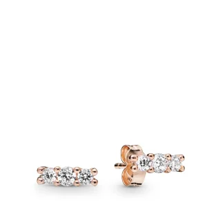 (imagem para) Brincos Petit Elegância cintilante Pandora Rose - 280725CZ