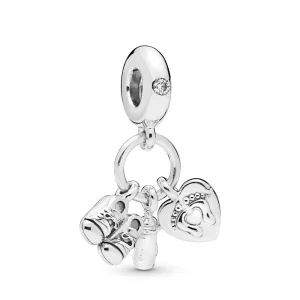 (imagem para) Charm Pendente Bebê A Bordo - 798106CZ