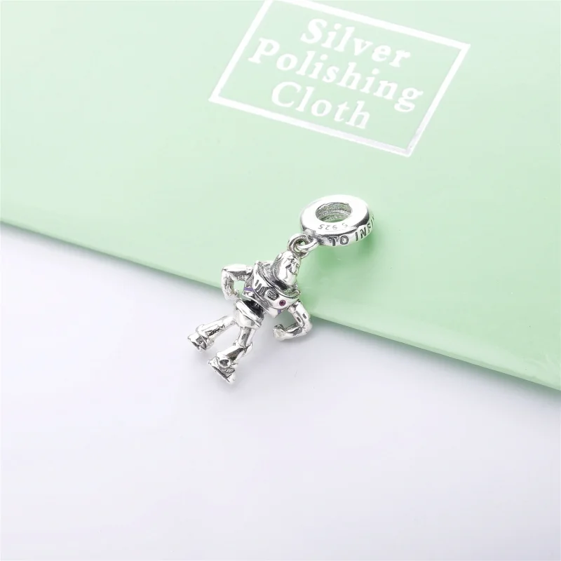 (imagem para) Charm Pendente Disney Pixar Buzz Lightyear - 798042CZR - Visualizar 3