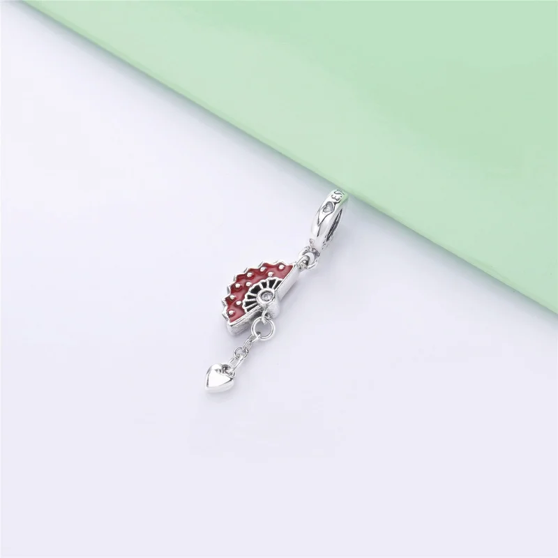 (imagem para) Charm Pendente Fã espanhol Pandora - 797879EN09 - Visualizar 2