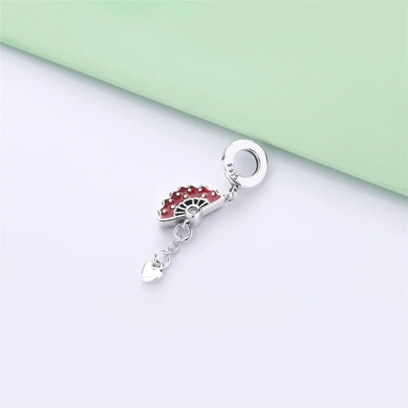 (imagem para) Charm Pendente Fã espanhol Pandora - 797879EN09 - Visualizar 3