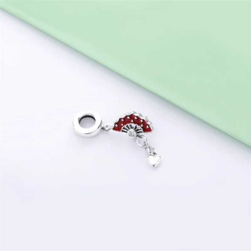 (imagem para) Charm Pendente Fã espanhol Pandora - 797879EN09 - Visualizar 4