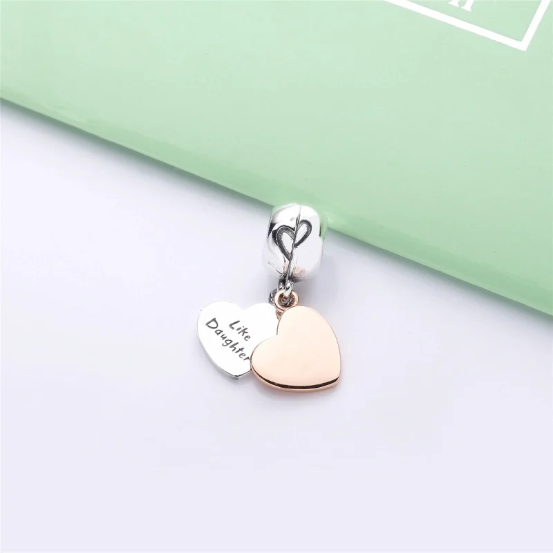 (imagem para) Charm Pendente Pandora Rose Amor De Mãe E Filha - 787783EN16 - Visualizar 2