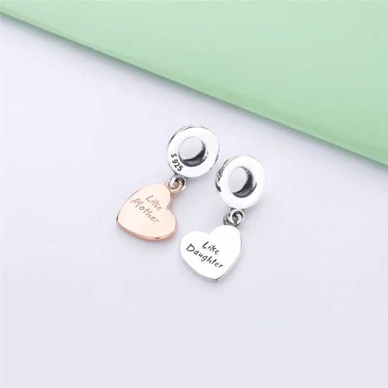(imagem para) Charm Pendente Pandora Rose Amor De Mãe E Filha - 787783EN16 - Visualizar 3