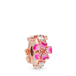 (imagem para) Clipe Flor de Flor de Pêssego Pandora Rose - 788099CZ