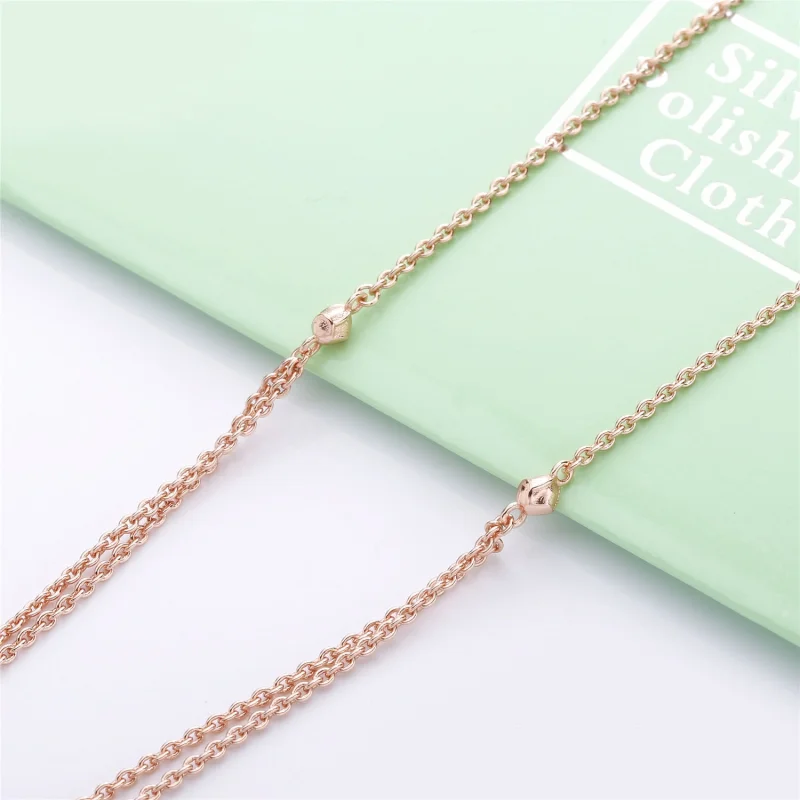 (imagem para) Colar Flor de Flor de Pêssego Pandora Rose - 388101NCC - Visualizar 4