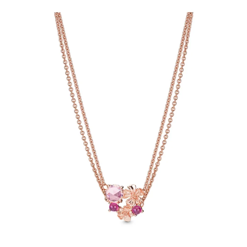 (imagem para) Colar Flor de Flor de Pêssego Pandora Rose - 388101NCC
