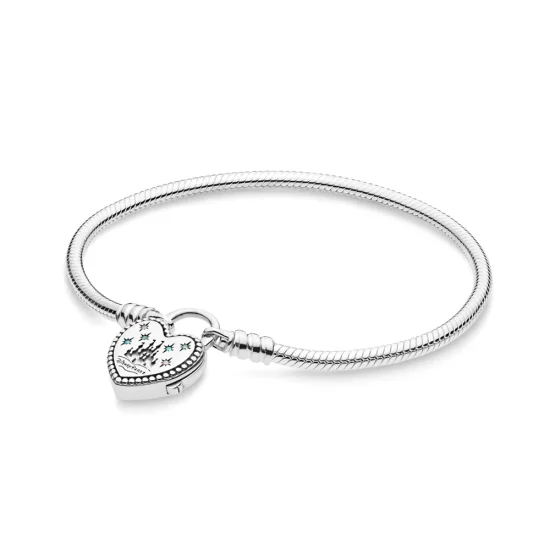 (imagem para) Disney, Pulseira Coração do Castelo de Fantasyland Pandora - 7501057372313MS