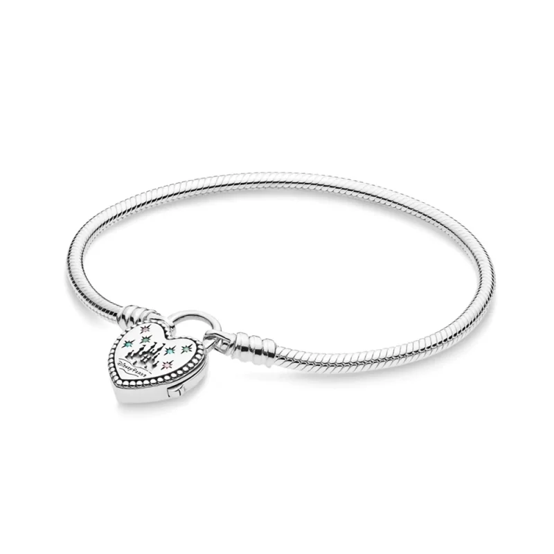 (imagem para) Disney, Pulseira Coração do Castelo de Fantasyland Pandora - 7501057372313MS