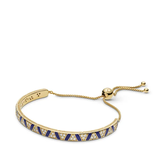 (imagem para) Pulseira Pedras exóticas e listras Pandora - 568051CZ
