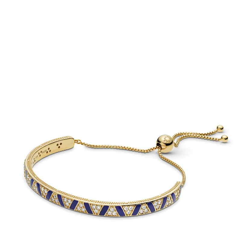 (imagem para) Pulseira Pedras exóticas e listras Pandora - 568051CZ