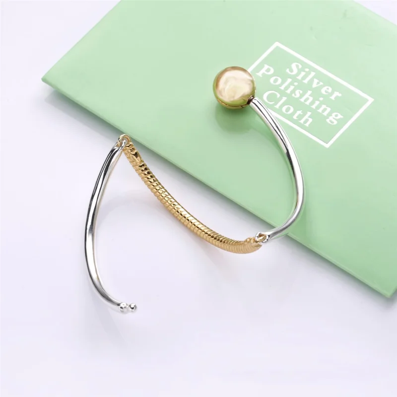 (imagem para) Bracelete Triplo Rígido Pandora Shine - 568143 - Visualizar 2