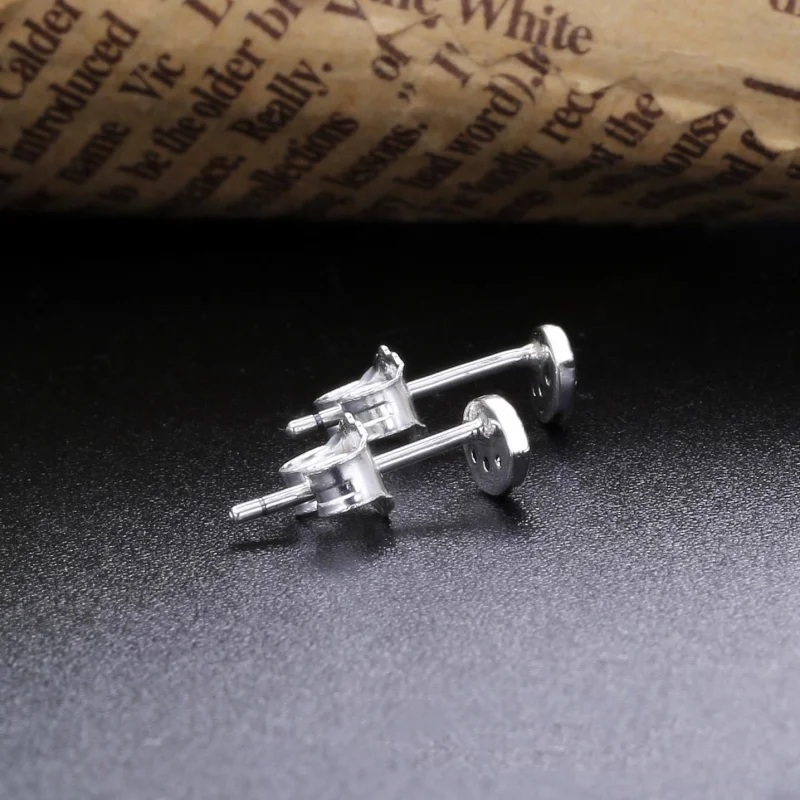 (imagem para) Brincos Petit Meu olho solteiro Pandora - 298554C01 - Visualizar 3