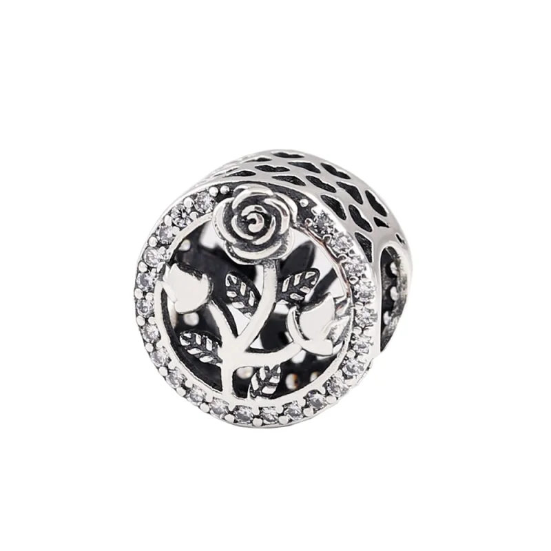 (imagem para) Charm Flor de Rosa Pandora - P-D-2630