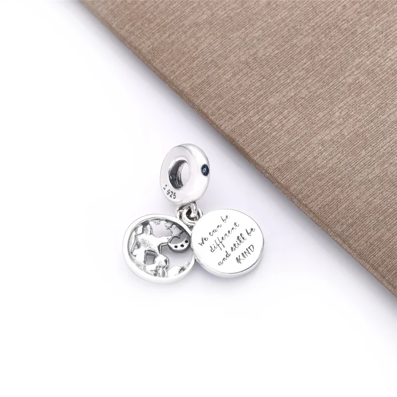 (imagem para) Charm Pendente Amigos Raposa E Coelho - 798239NMB - Visualizar 4