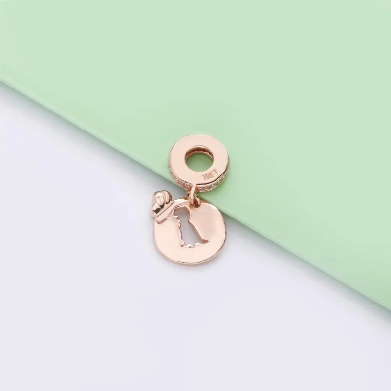(imagem para) Charm Pendente Amizade dinossauro & borboleta Pandora Rose - 788180CZ - Visualizar 4