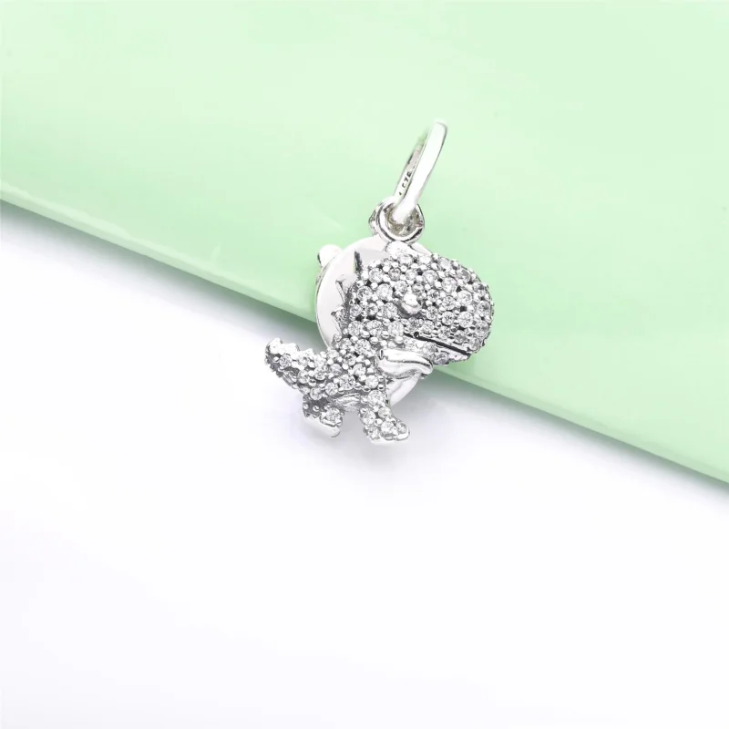 (imagem para) Charm Pendente Dinossauro Pavé Pandora - 798186CZ - Visualizar 4