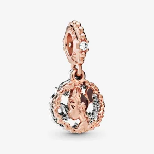 (imagem para) Charm Pendente Disney, Princesa Tiana Pandora Rose - 788234CZ