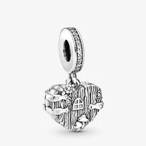 (imagem para) Charm Pendente Home Sweet Heart Pandora - 798284CZ