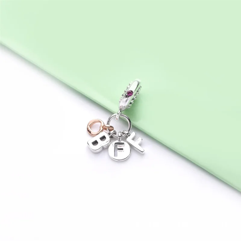 (imagem para) Charm Pendente Melhores Amigos Para Sempre Pandora Rose - 788165NCC - Visualizar 2