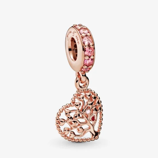 (imagem para) Charm Pendente Árvore do Amor Pandora Rose - 786592CZSMX