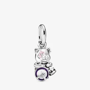 (imagem para) Charm Pendente Ursinho Theodore Baterista - 798281ENMX