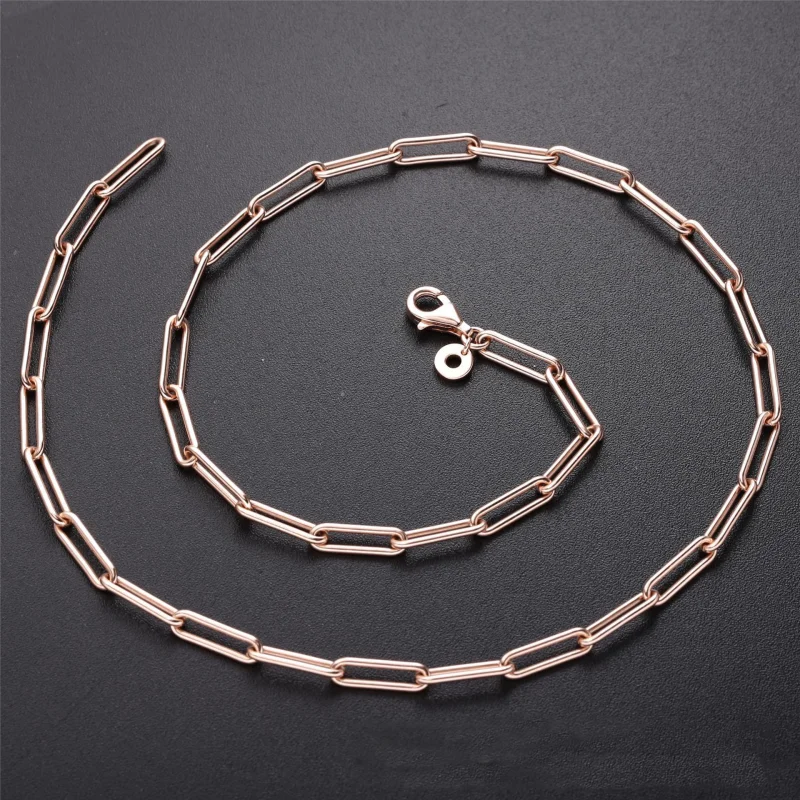 (imagem para) Colar Corrente de Elo longo Pandora Rose - 388349 - Visualizar 2