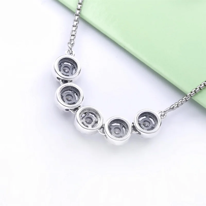 (imagem para) Bracelete Ajustavel Circulo Brilhante - 598510C01 - Visualizar 4