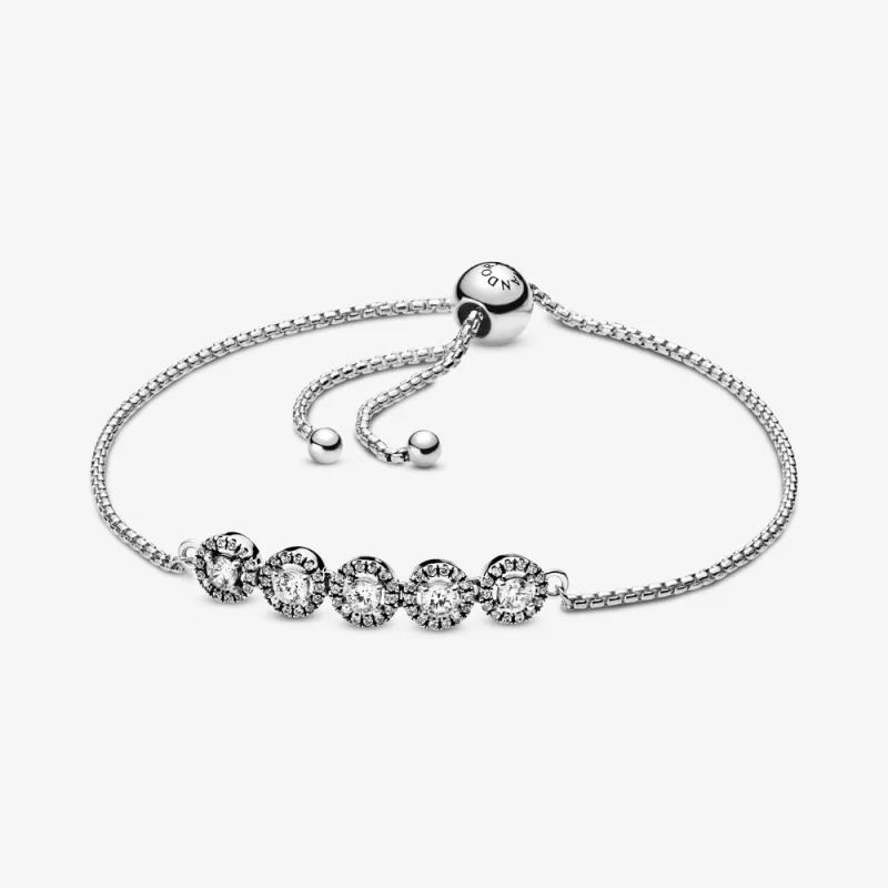 (imagem para) Bracelete Ajustavel Circulo Brilhante - 598510C01