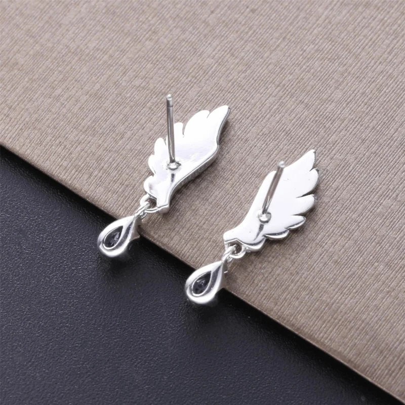 (imagem para) Brincos Petit Asa de Anjo Pendurado Pandora - 298493C01 - Visualizar 4