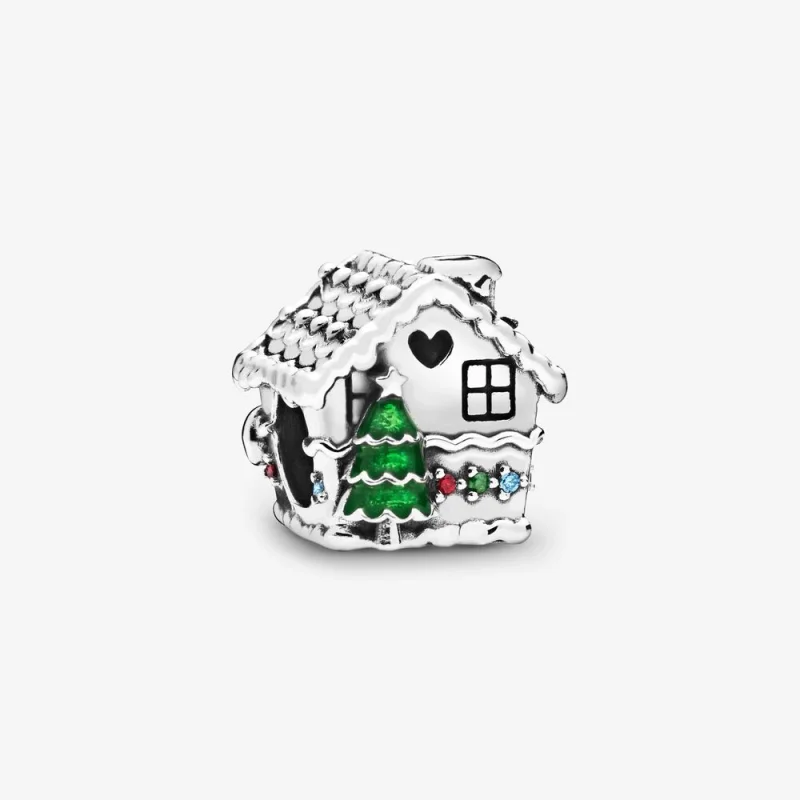 (imagem para) Charm Casa de Gengibre Pandora - 798471C01 - Visualizar 2