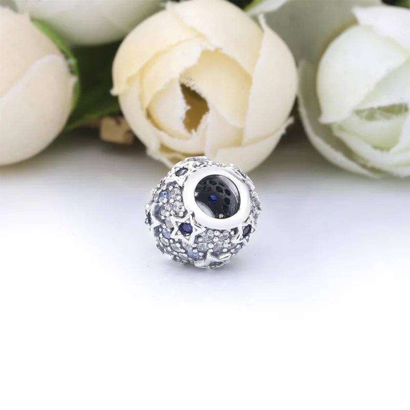 (imagem para) Charm Estrelas Elevadas Pavé Pandora - 798467C01 - Visualizar 3
