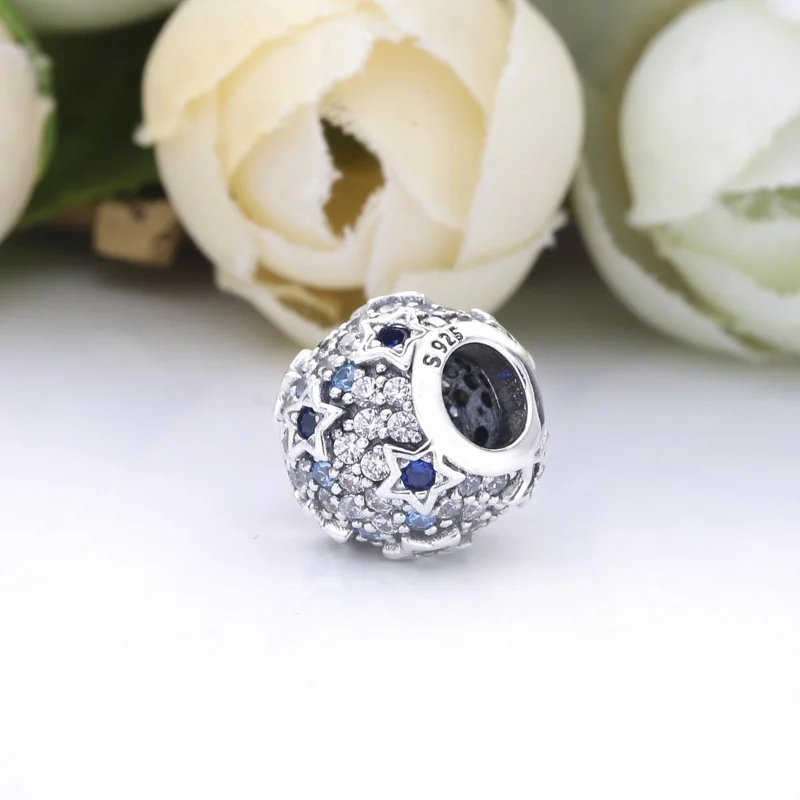 (imagem para) Charm Estrelas Elevadas Pavé Pandora - 798467C01 - Visualizar 4