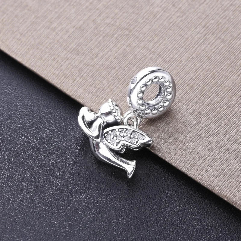 (imagem para) Charm Pendente Anjo do Amor Pandora - 798484C01 - Visualizar 4