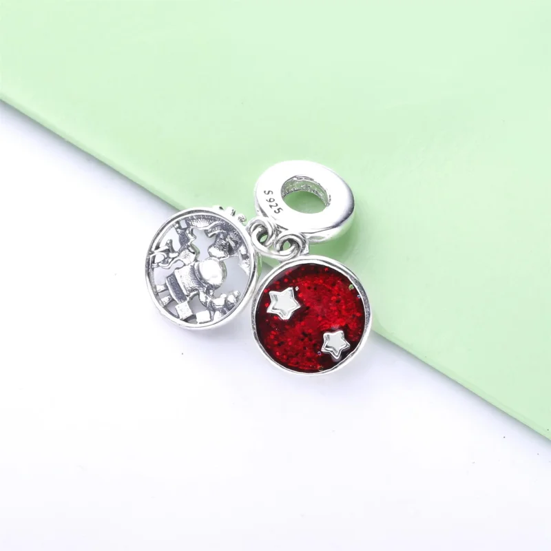 (imagem para) Charm Pendente Santa Amor Alegria da Paz Pandora - 798468C01 - Visualizar 4