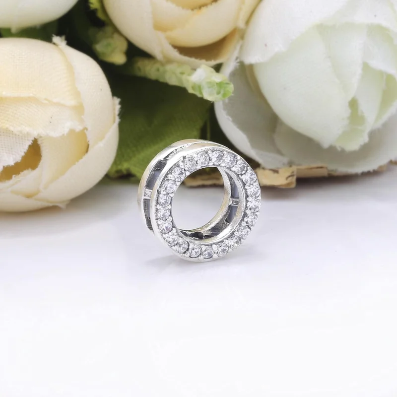 (imagem para) Charm Clipe Circulo Brilhante - 798600C01 - Visualizar 2