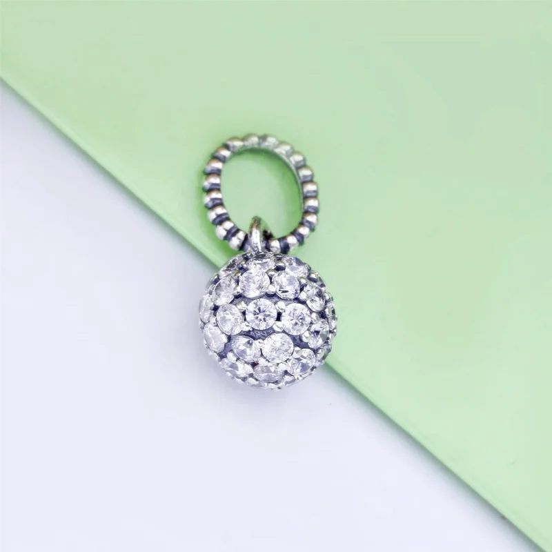 (imagem para) Charm Pendente Esfera Brilhante - 398690C01 - Visualizar 3