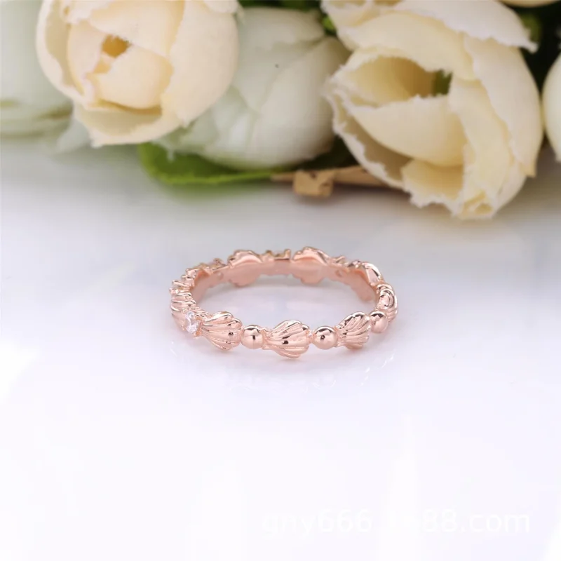 (imagem para) Anel Pandora Rose™ Concha Do Mar - Pandora - Visualizar 4