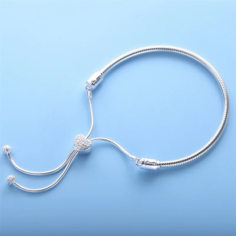 (imagem para) Bracelete Ajustável Coração - 598699C01 - Visualizar 4
