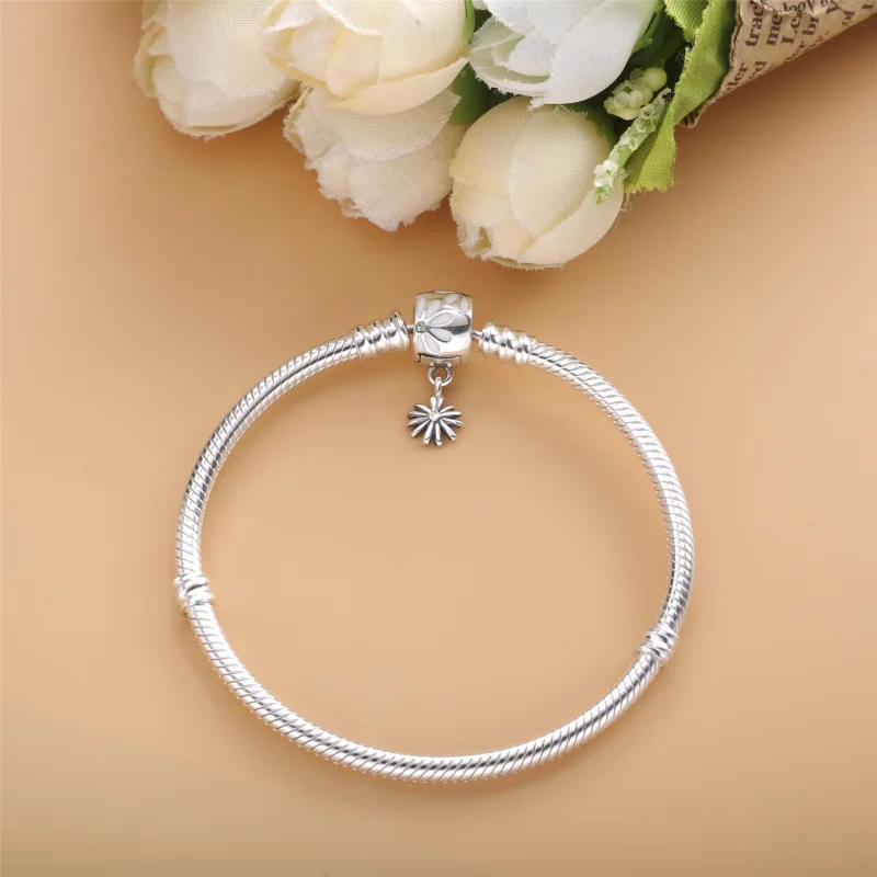 (imagem para) Bracelete Delicadas Margaridas - 598776C01 - Visualizar 4