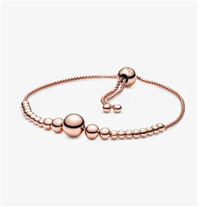 (imagem para) Bracelete Pandora Rose Cordão Esferas - 587749C00