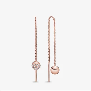 (imagem para) Brinco Polido & Pavé Pandora - 288325CZ