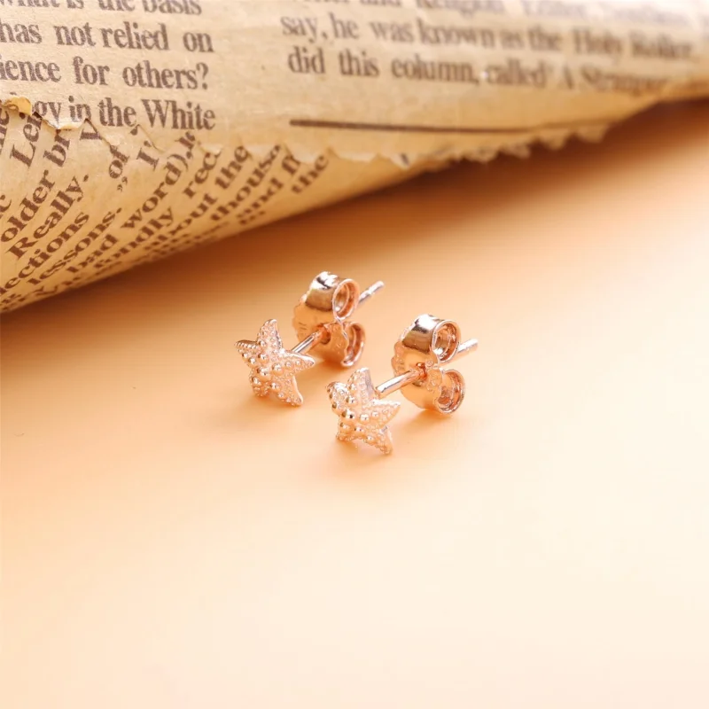 (imagem para) Brincos Petit Estrela-do-mar Pandora Rose - 288956C00 - Visualizar 2