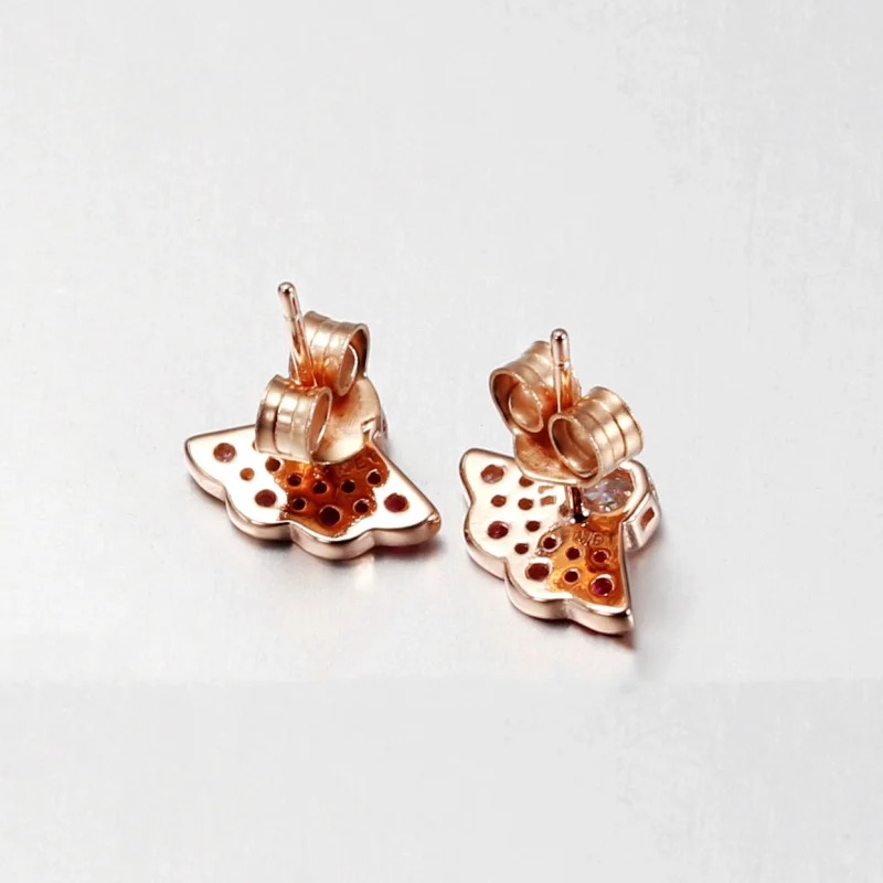 (imagem para) Brincos Petit Fã Rosa Pandora Rose - 288194C01 - Visualizar 4